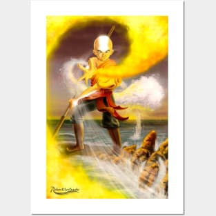 Avatar Aang The Last Airbender Posters and Art